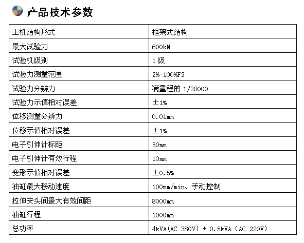 60噸微機屏顯臥式拉力試驗機